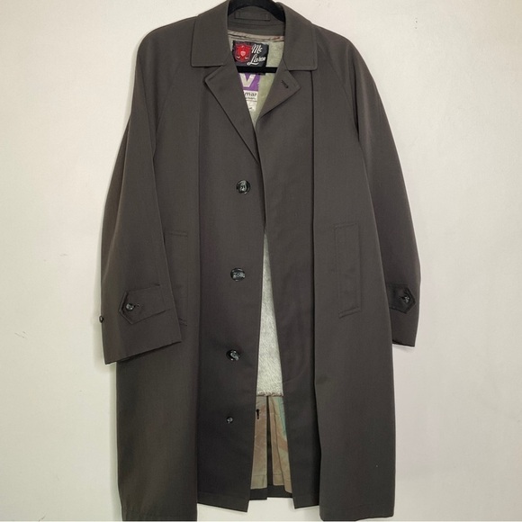MCLaren Trench Coat Custom Craftmanship Velmar Fur Lining Option Made in England - Picture 7 of 15